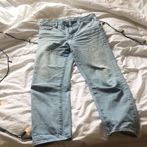 madewell boyfriend jeans, super comfy and cute!